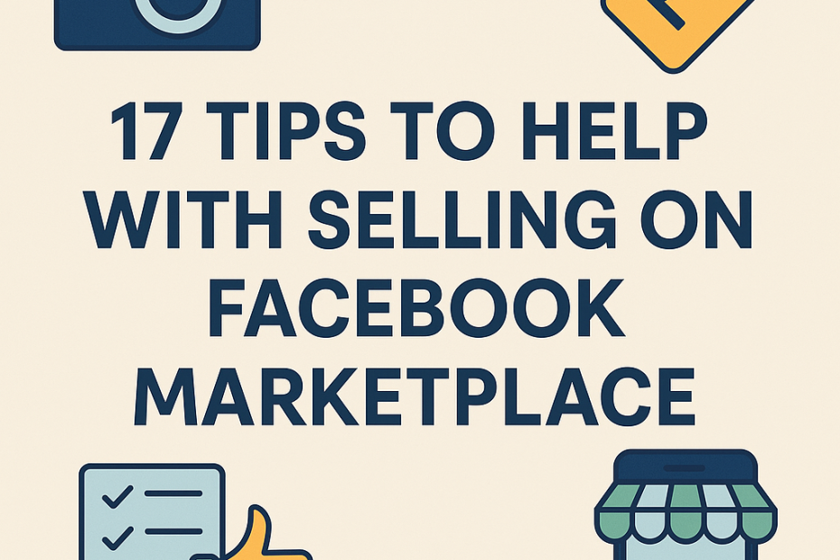 17 tips for selling on facebook marketplace